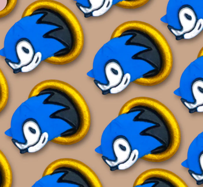 Blue Hedgehog bath bomb