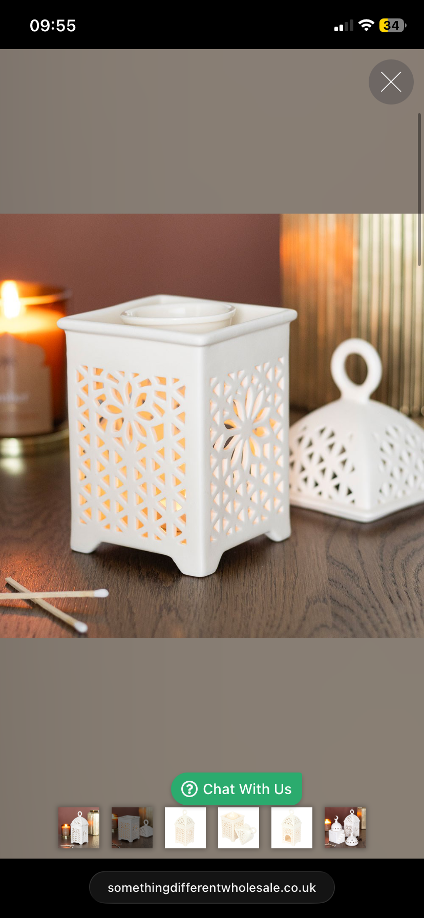 Lantern shaped Burner