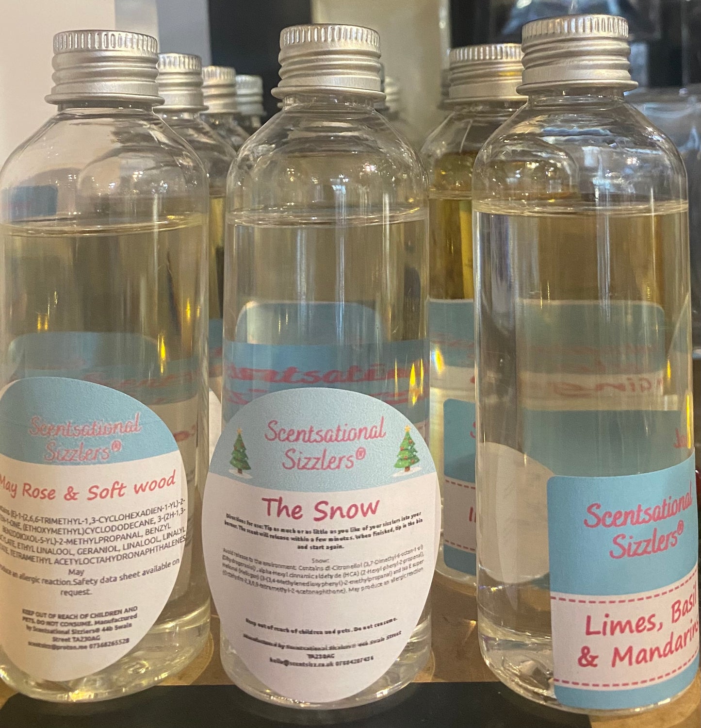 Reed Diffuser Refill Oils (Bath & Body scents)100ml bottles.