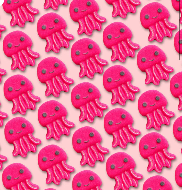 Mini jelly fish bath bombs