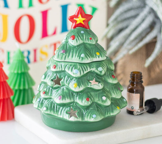 Nostalgic Christmas tree burner