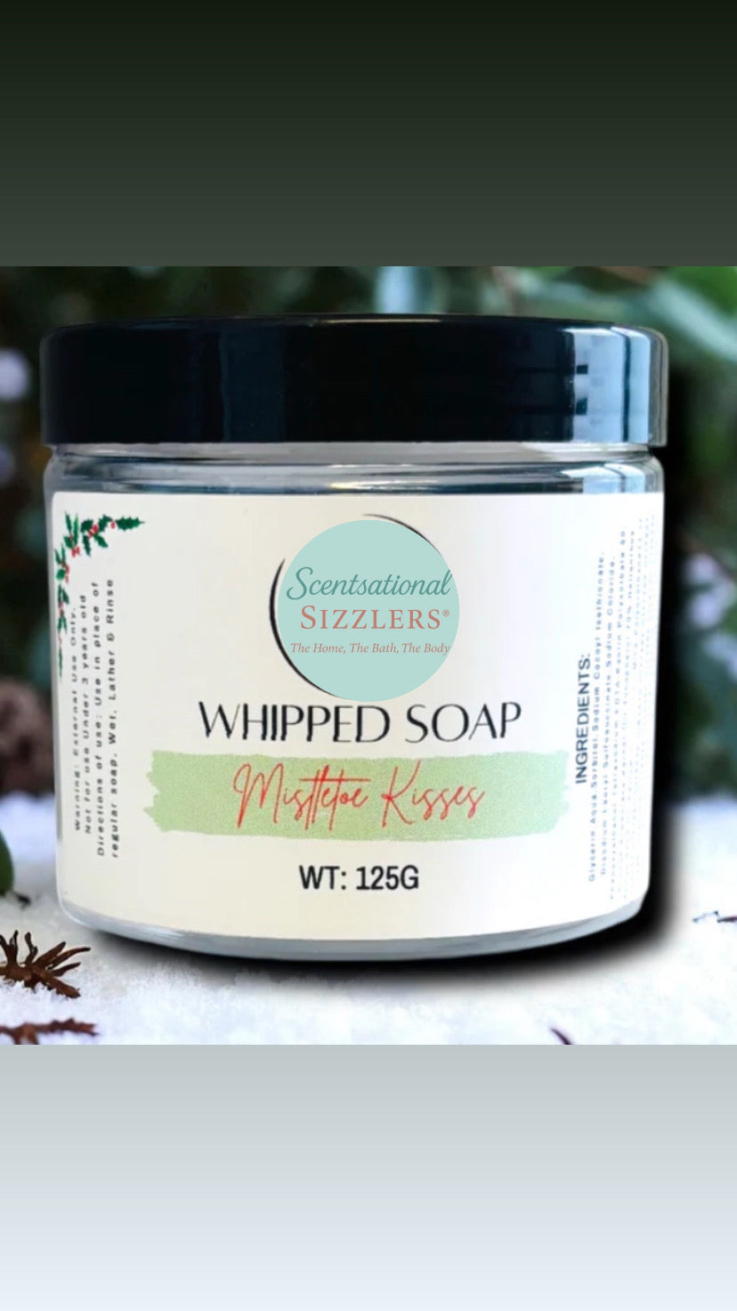 Christmas Whipped Soaps