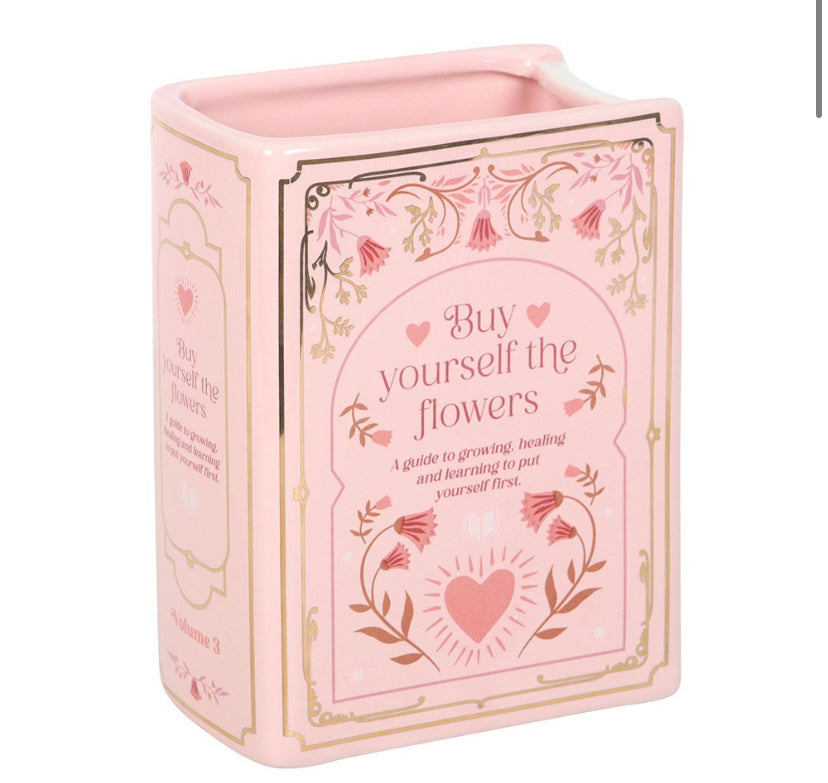 Book Shaped Vases