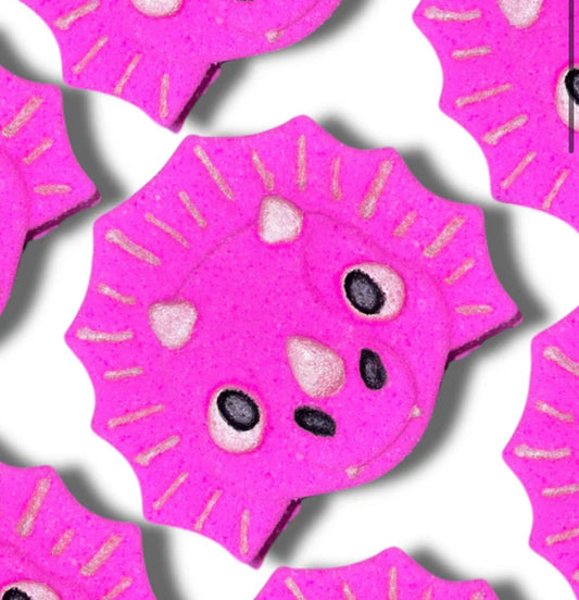Pink Dino bath bomb