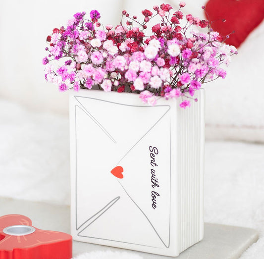 Love letter ceramic Vase