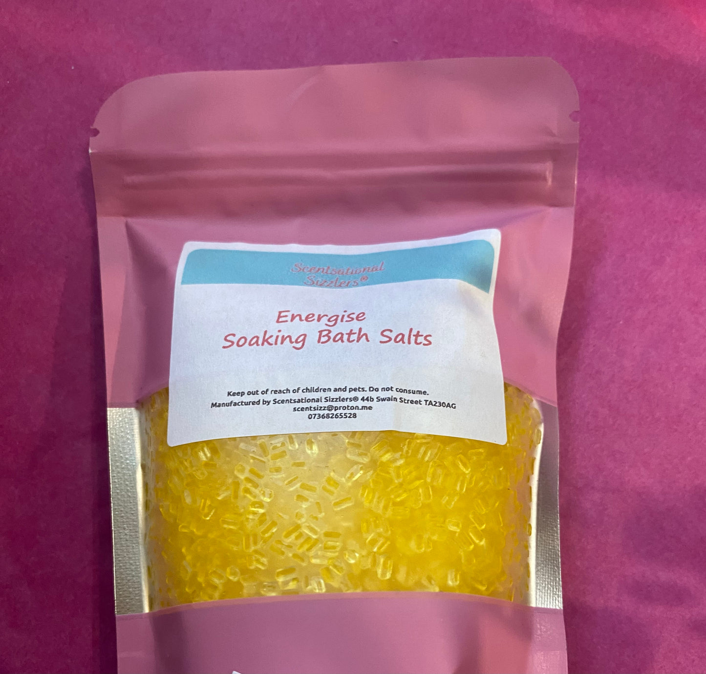 Soaking bath salts