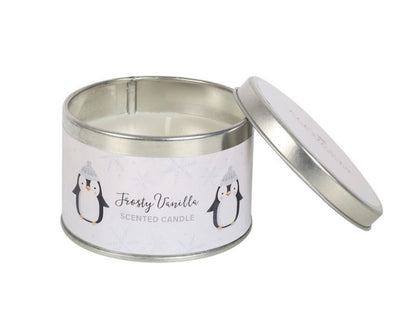 Penguin Christmas Candles