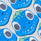Blue Dino bath bomb