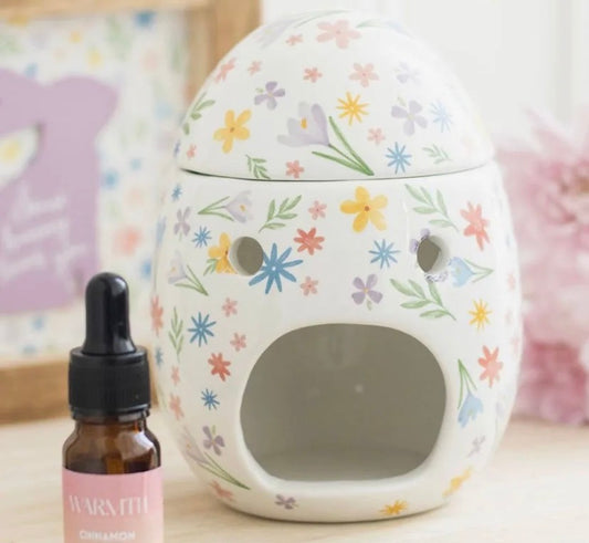 Spring floral egg burner