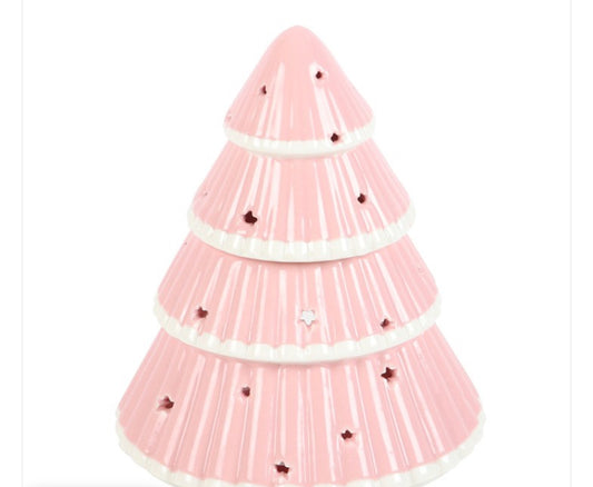 Pink Christmas Tree Burner