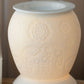 Elephant white ceramic electric burner