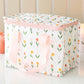 Tulip print lunch bag