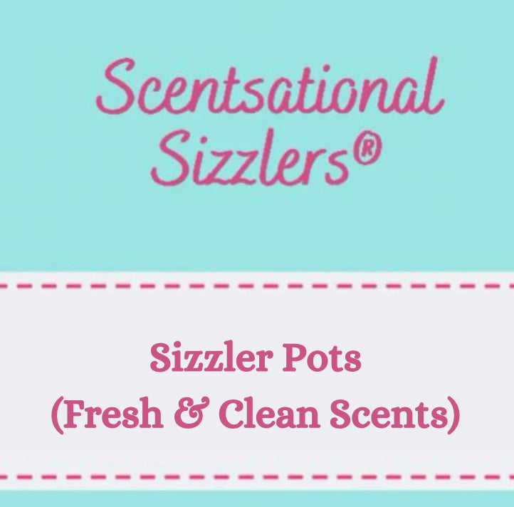 Fresh, Clean and Laundry Scents - Sizzler Pots