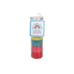 Striped Raspberry Milk Scented Tube Candle