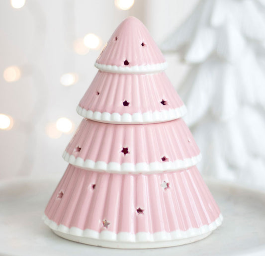 Pink Christmas tree burner