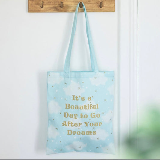 Cloud print Tote Bag