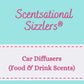 Food and Drink Scents - Car & Home Fresheners