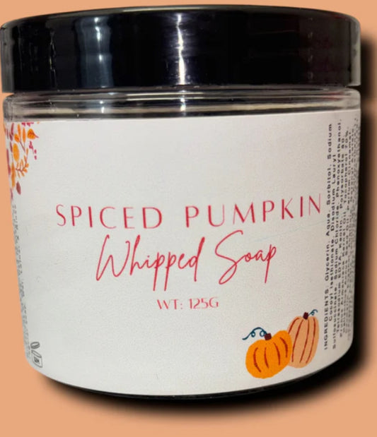 Spiced Pumpkin Whipped Soap
