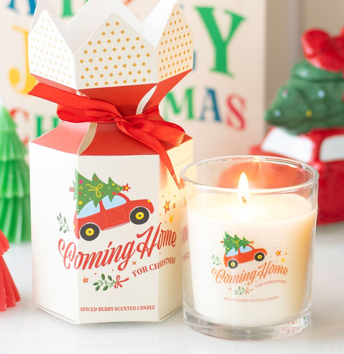 Coming home for Christmas spiced berry candle