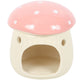 Pink mushroom burner