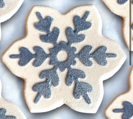 Large snowflake bath bomb