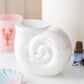 Pearlescent Spiral Shell burner