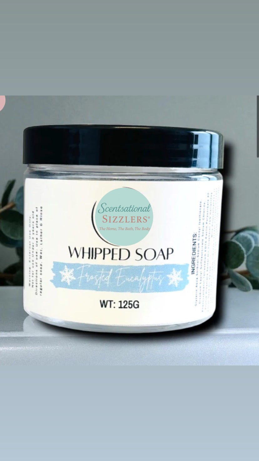 Christmas Whipped Soaps
