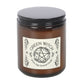 Green Witch White Sage Amber Glass Candle