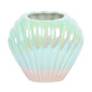 Iridescent Shell Flower Vase