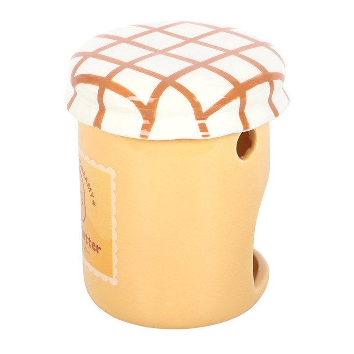 Peanut Butter Jar Oil Burner