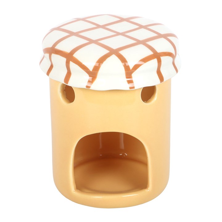 Peanut Butter Jar Oil Burner