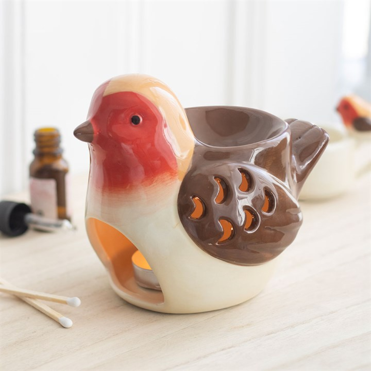 Robin Shaped Oil Burner